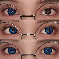 Sweety Crazy Blue Elf (1 lens/pack)-Crazy Contacts-UNIQSO