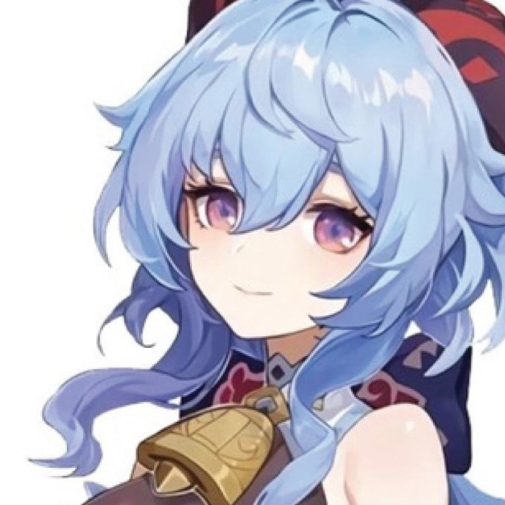 Genshin Impact Ganyu Eye Contacts Prescription Till 7.00 UNIQSO