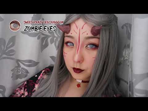 Kingdom Colored Contacts for Zombie Cosplay | Halloween Zombie Eye
