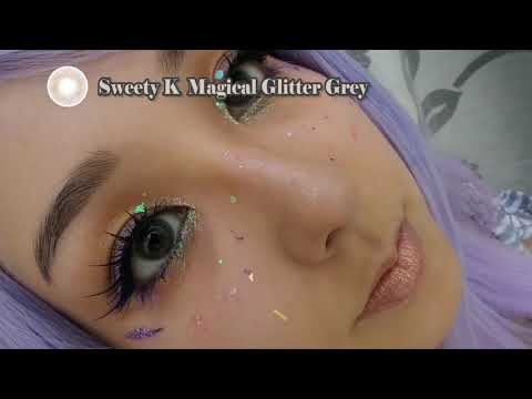 Kazzue Magical Glitter Grey (1 lens/pack)