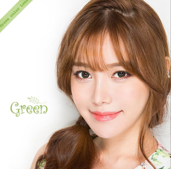 I-Codi Chou Cream Green (1 lens/pack)-Colored Contacts-UNIQSO