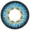 I.Fairy Cream Puff Blue (1 lens/pack)-Colored Contacts-UNIQSO