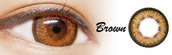 I.Fairy Cream Puff Brown (1 lens/pack)-Colored Contacts-UNIQSO