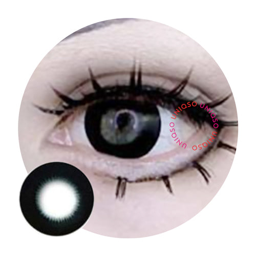Eye カラー白黒 I.Fairy Pearl Black Colored Contacts – UNIQSO