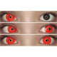 Kazzue Mini Sclera Toxic Red (1 lens/pack)-Mini Sclera Contacts-UNIQSO