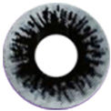 Sweety Crazy Black Parasite (1 lens/pack)-Crazy Contacts-UNIQSO