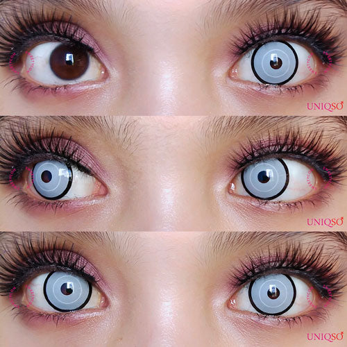 Sweety Mawaru Grey (1 lens/pack)-Colored Contacts-UNIQSO