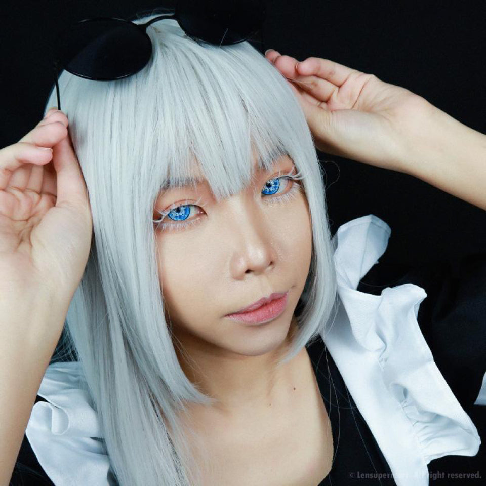 White Walker Rim Eye Contacts - Unleash Your Gojo Satoru Look! – UNIQSO