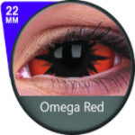 Phantasee Sclera Contacts Omega Red (2 lenses/pack)-Sclera Contacts-UNIQSO
