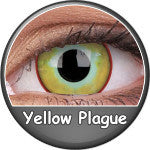 Phantasee Crazy Yellow Plague (2 lenses/pack)-Crazy Contacts-UNIQSO
