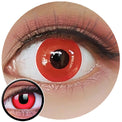 Colorvue Crazy Red Devil - 3 Months (Prescription) (2 lenses/pack)-Crazy Contacts-UNIQSO