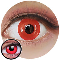 Colorvue Crazy Red Devil - 3 Months (Prescription) (2 lenses/pack)-Crazy Contacts-UNIQSO
