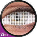 Phantasee Sclera Contacts Rockslide/ Full White Mesh / White Screen (2 lenses/pack)-Sclera Contacts-UNIQSO