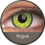 Phantasee Crazy Green Rogue (2 lenses/pack)-Crazy Contacts-UNIQSO