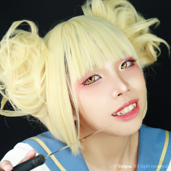 Sweety Anime Diamond Yellow (1 lens/pack)-Colored Contacts-UNIQSO