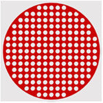 Sweety Crazy Red Screen/ Mesh II (1 lens/pack)-Crazy Contacts-UNIQSO