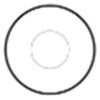 Kazzue Crazy Lens with Power - Gothic White (1 lens/pack)-Crazy Contacts-UNIQSO