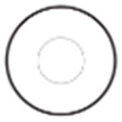 Kazzue Crazy Lens with Power - Gothic White (1 lens/pack)-Crazy Contacts-UNIQSO