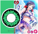 Sweety Lovelive Green (1 lens/pack)-Colored Contacts-UNIQSO
