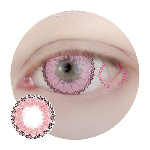 Sweety Lucky Girl Pink II-Colored Contacts-UNIQSO