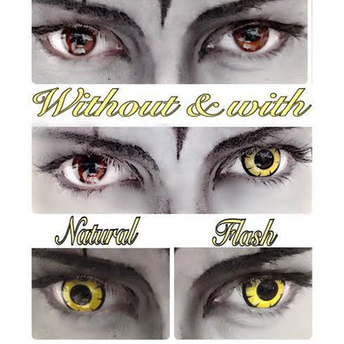 Barbie Twilight Yellow (1 lens/pack)-Colored Contacts-UNIQSO