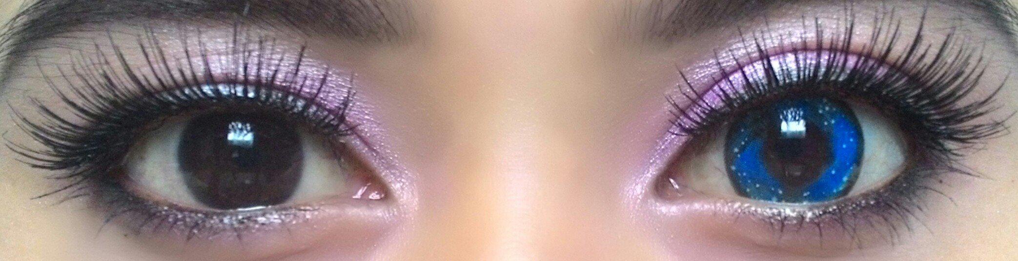 Urban Layer Galaxy Blue Cheap Blue Circle & Contact Lenses UNIQSO