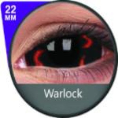 Phantasee Red Sclera Contacts Warlock (2 lenses/pack)-Sclera Contacts-UNIQSO